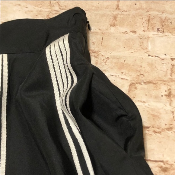 The Limited Full Black Midi Skirt W/ Cream M - Picture 4 of 7